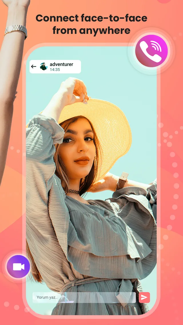 Omegram profil ve akış ekranı